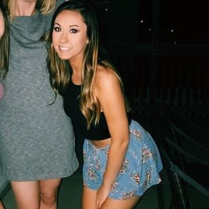 Altar’d state loose fitting shorts